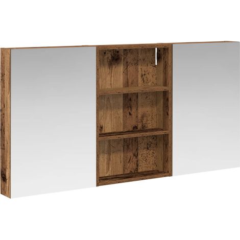 Maison Exclusive - Badezimmerschrank-Set 3 pcs 120 x 10,5 x 60,5