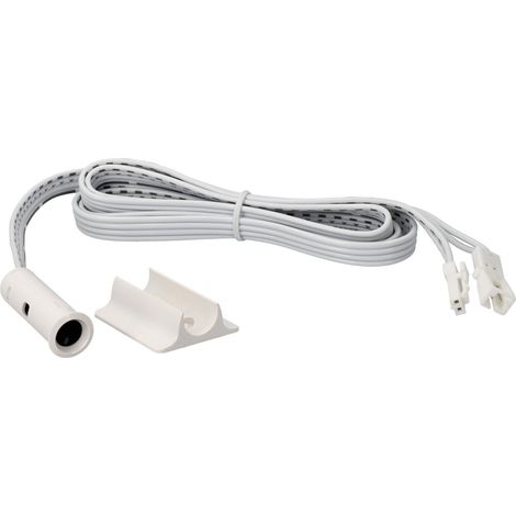 Jandei - Sensor On/Off por infrarrojos para transformador. Modo puerta. 5A 12-24VDC. Especial para controlador JND-74515B. Color Blanco