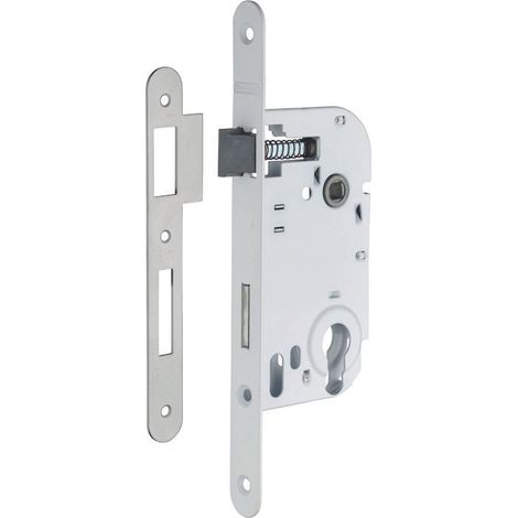 Boîtier en acier 50 10 mm – Serrure électrique – Tension 230V – Manoeuvrage à clé – Protection anti-effraction – Entraxe 50 mm