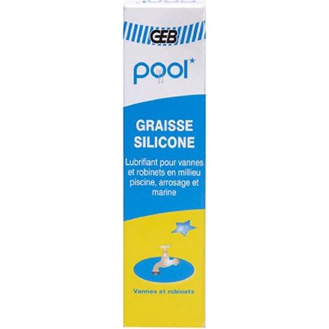 GEB – Graisse silicone 20 g tube – Résistante à l'eau et aux produits chimiques – Protection contre la corrosion électrolytique