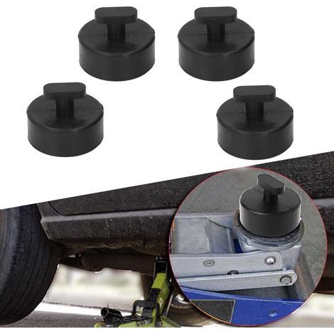 Lot de 4 patins de levage pour cric, patins en caoutchouc pour cric de sol, compatibles avec Chevrolet Corvette C5 C6 C7, adaptateurs en caoutchouc robustes pour cric (1/5)