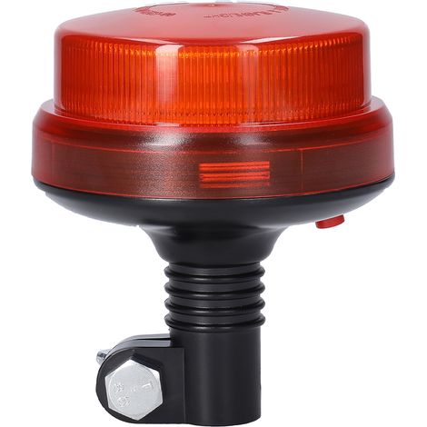Faro stroboscopico a LED per auto, lampeggiante di sicurezza impermeabile da 12-24 V con 7 modalità di illuminazione per camion, trattori, carrelli elevatori e veicoli da costruzione. (1/5)
