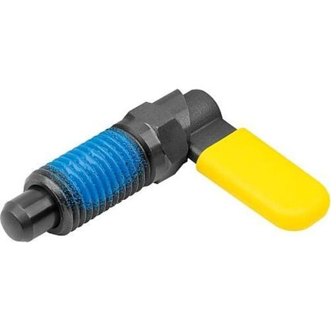 KIPP Sperrriegel M20 D=10mm Form CP Kappe Stahl B. (1/3)