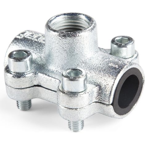 Abrazadera de montaje Gebo ANB de 1" x 1/2" para tubos de acero