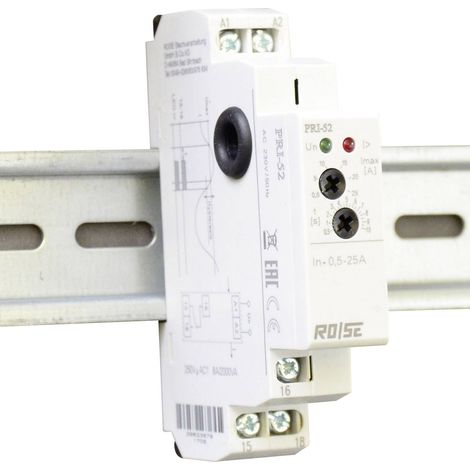 Relais de surveillance 1 inverseur (RT) Rose LM PRI-52 1 pc(s) X182241