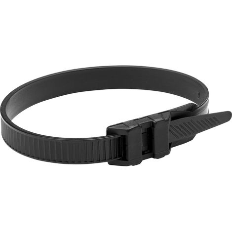 DEBFLEX - COLLIER AUTOBLOCANT 9X260 MM NOIR BOITE DE 100 - 709030 (1/4)