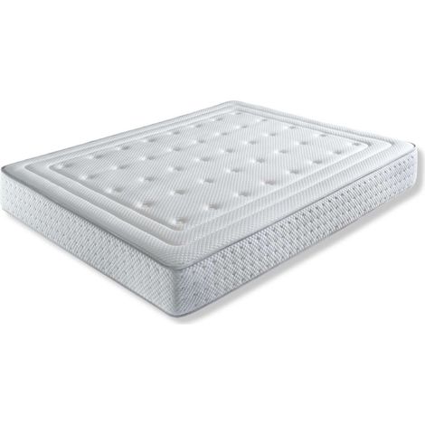 Colchón Sofía con núcleo HR viscoelastica de Impt-Home-Design , 150X190X24 cm de grosor. (1/2)