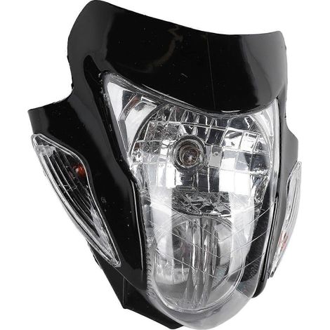 Motorradscheinwerfer-Totenkopfabdeckung für helleres und breiteres Sichtfeld – Scheinwerferschutz
