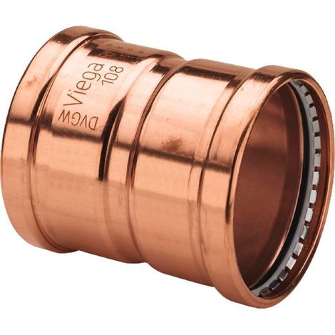 Viega Manguito Profipress XL, d 64,0mm cobre Modelo 2415XL, 577582