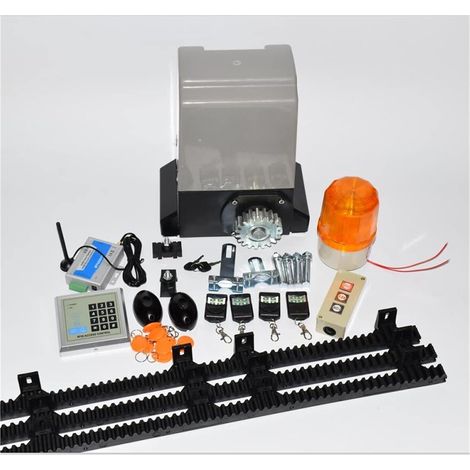 Home Villa Automatique Moteur AC Portail Opener Opener Opener Operateur Kit d'opérateur 370W for Une Porte de 800kgs avec Porte-Engrenages de Nylon de 5m ou 4m(Kit 8) (1/5)
