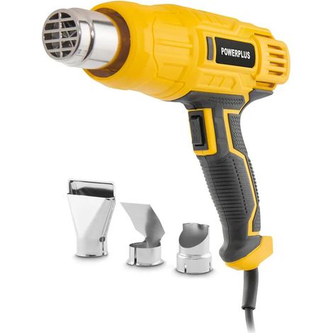 Pistolet à air chaud powerplus powx1015 2000W 600 °C (1/2)