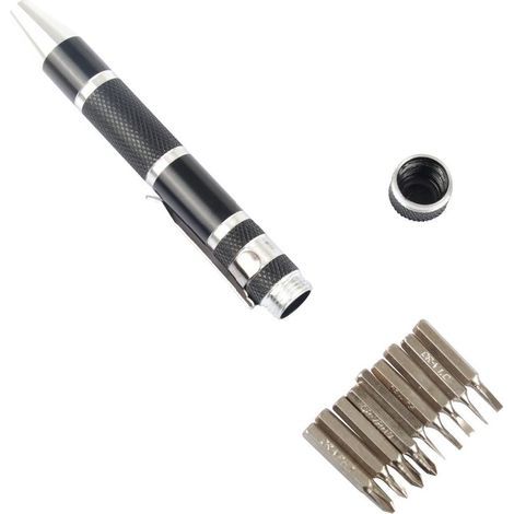 8-in-1 Screwdriver Set for Watch/Home Appliance/Electronic Product Repair (1/3)