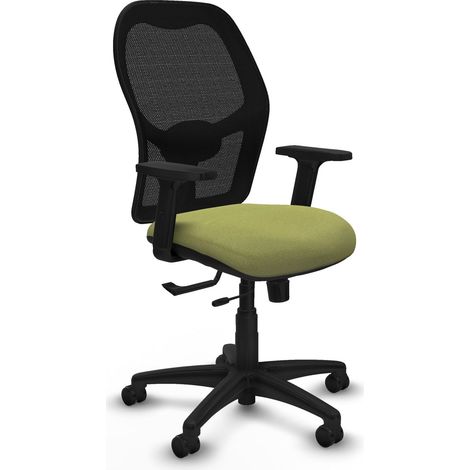 Silla de oficina piqueras y crespo Alocén negro espuma de alta densidad (1/2)