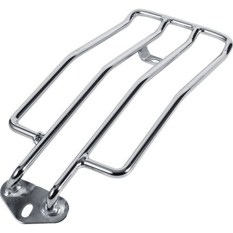 Porte-bagages arrière pour siège Solo de moto, étagère de Support pour XL883/1200, argent (1/5)
