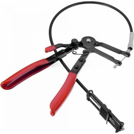 PINZA STRINGI FASCETTE PER MANICOTTI AUTO MOTO CON CAVO FLESSIBILE (1/3)