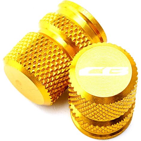 Bouchons de soupape dorés compatibles avec les modèles HONDA CB500X, CB650R, CB500F, CB125R, CB300R, CB400X et CBR650R. Extension de béquille latérale et repose-pied pour moto CB 500X et 650R Maxpower (1/4)