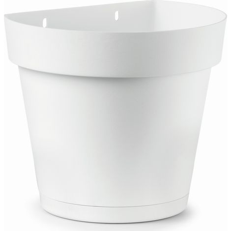 Vaso Cleo a Muro Bianco - 18 cm