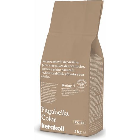 Joint de carrelage Fugabella Color FILL 3 kg by KERAKOLL Coloris KK153 - anciennement 32 (1/3)