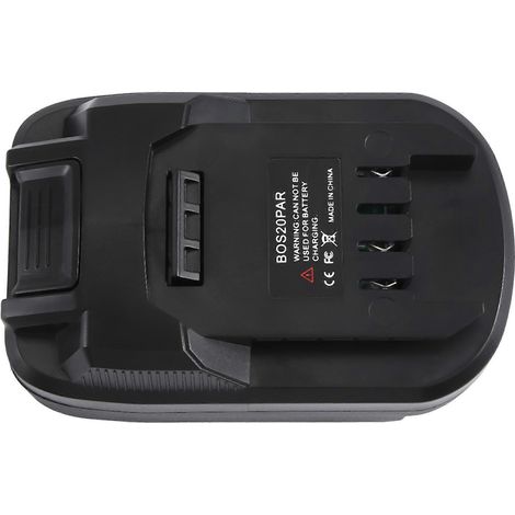 Adaptateur de batterie BOS20PAR pour batterie Bosch 18V vers batterie Lidl Parkside X20V Li-Ion pour perceuse/visseuse sans fil Parkside - JBMEDIA (1/4)
