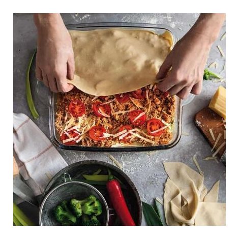Gastroback 90785 Lasagne-Rollholz Edelstahl 50x50 cm (1/3)