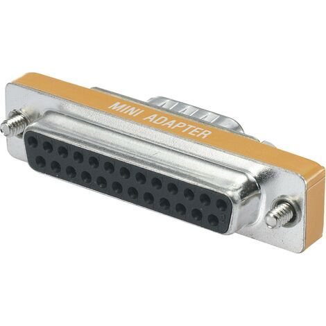 Adaptateur série BKL Electronic [1x SUB-D femelle 25 pôles - 1x SUB-D mâle 9 pôles] vissable (1/4)