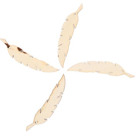 Décoration murale en bois pour la maison (lot de 100)