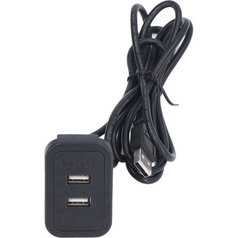Station de charge double USB 5 V, distributeur d'alimentation USB intégré, tableau de câblage, prise domestique (1/5)