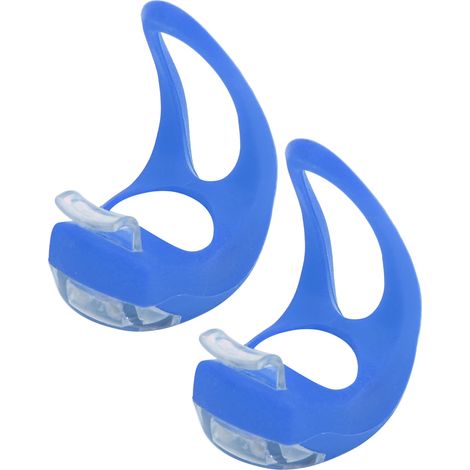 2 Stück 2-LED-Fahrradrücklicht, farbige Warnleuchte, 3 Leuchtmodi, hohe Helligkeit, wasserdicht, blau (1/5)
