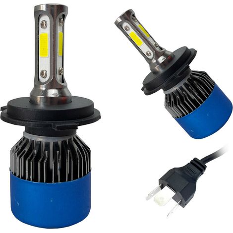 Coppia lampade fari auto lampadine H4 M2 CANBUS 3000 lumen 6000K 50W 12 - 32V (1/4)