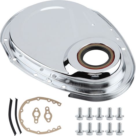 350 timing cover gasket 350 timing cover Steuerkettenabdeckungssatz Dichtungsschrauben für Chevy SBC 283 327 305 350 383 400 Motoren