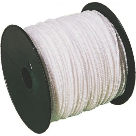 SOFOP TALIAPLAST - Cordeau polypro tressé blanc 200m fil 1,5mm