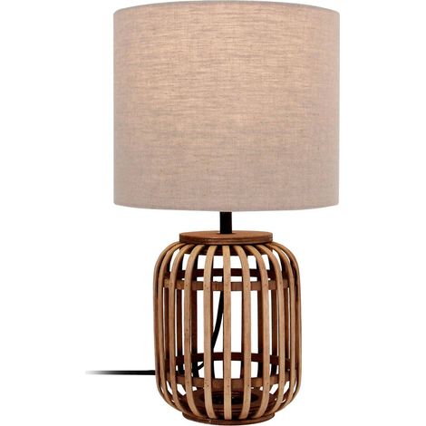 Table Lamp 'Marzanna' made of Textile for Living Room & Dining Room