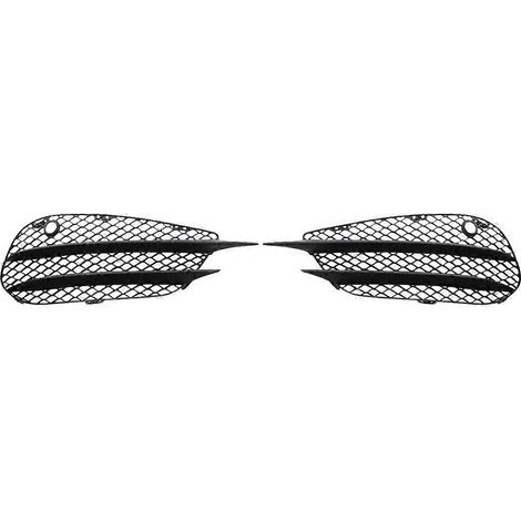 Para Mercedes-Benz Clase C W205 C180 C200 C260 2015-2018 Juego L+R Rejilla de faros antiniebla delanteros Rejilla de inserción Barra frontal (1/5)