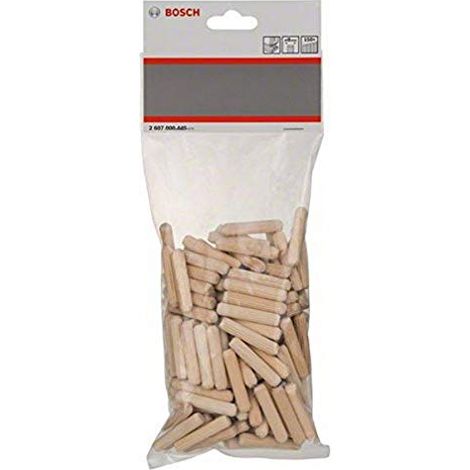 Bosch 150x tasselli in legno 8 mm, 40 mm - 2607000445 (1/4)