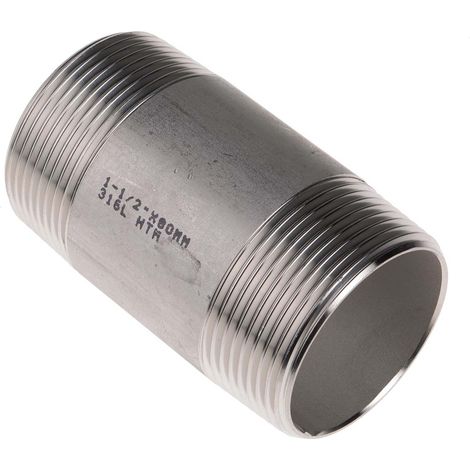 Mamelon RS PRO, R 1-1/2" mâle ( Prix pour 1 ) (1/3)