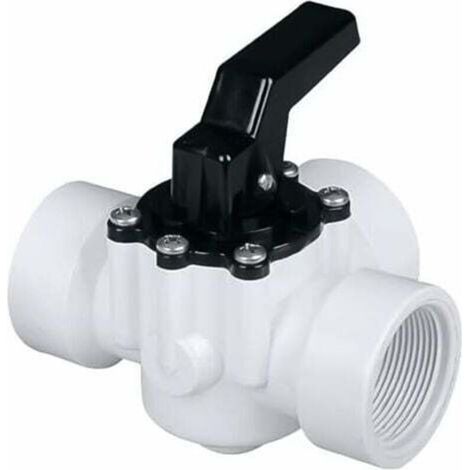 AIPER Vanne d'inversion de piscine - 1 1/2 pouce femelle - 3 voies Vanne d'inversion de piscine de remplacement - Vanne de remplacement pour piscines et spas