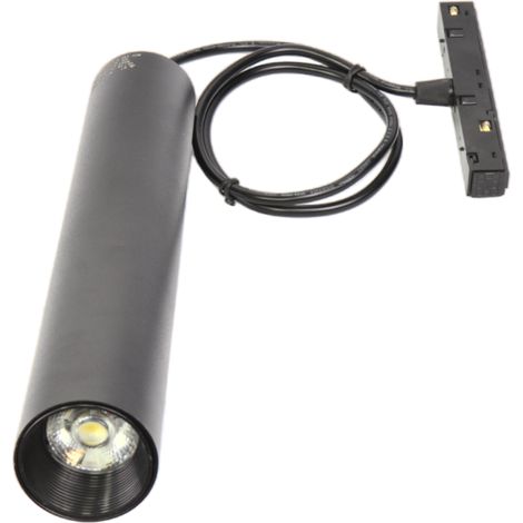 Jandei - Foco para carril magnético serie colgante, 10W 48V, luz 4200K, CRI 90