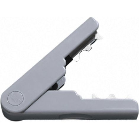 Automatischer Dornenentferner mit Schlaufe, ergonomische Fingermulde, tragbares Gartengerät zum Entfernen von Blättern und Dornen von Stängeln. (1/5)