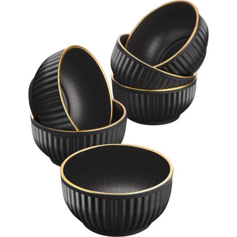 Set di ciotole da portata Set 10 x 10 x 5 cm / 250 ml (6 Pieces) 100% Plastica (1/5)