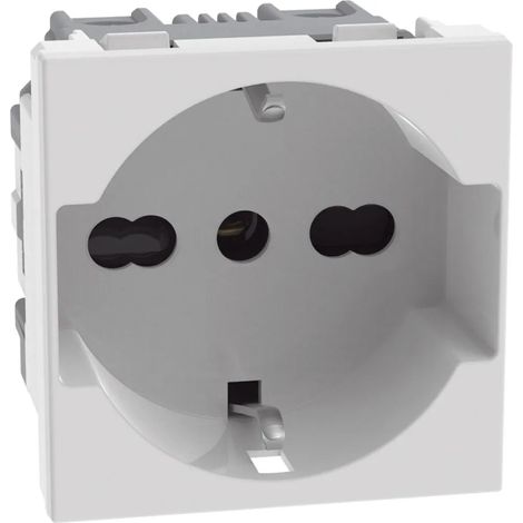 Presa Bticino MatixGO standard Italia P40 con caricatore USB integrato