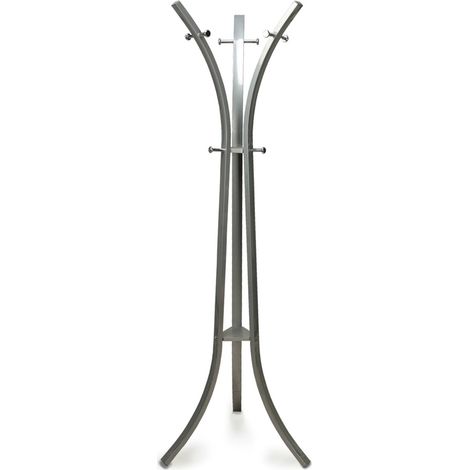 Porte-manteau élégant et pratique pour intérieur chic - Gris métallique (1/2)