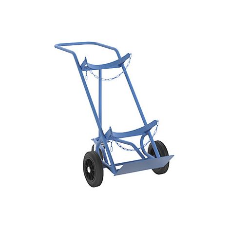 Carretilla para bombonas de acero y de gas  para 1 bombona de