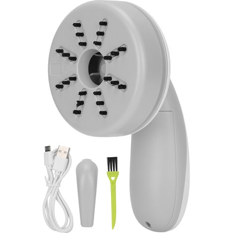 Nettoyeur de Bureau Rechargeable Mini C500 - Aspirateur à Poussière et Cheveux Gris (1/5)