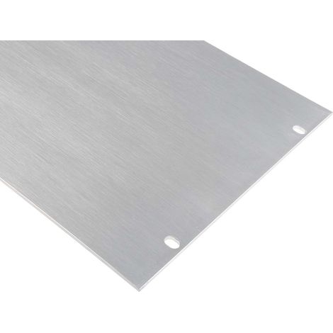 Panneau avant 5U, 482.6 x 43.7mm, non peint ( Prix pour 1 ) (1/2)