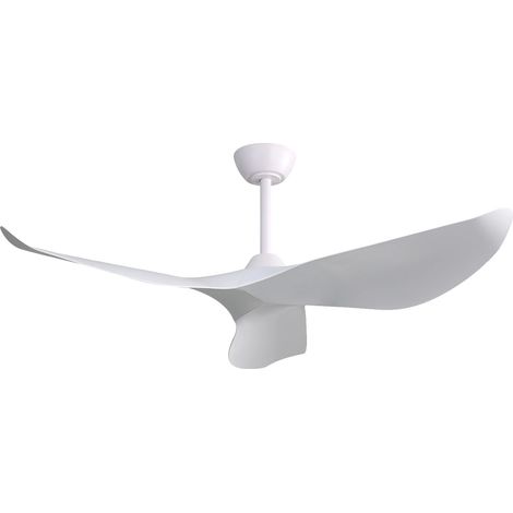 Ventilatore da soffitto, 6 velocità, funzionamento silenzioso, bianco, 35W (1/2)