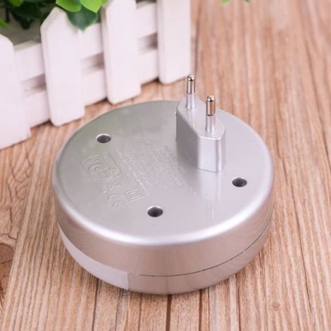 Répulsif Anti Rongeurs Et Insectes - Technologie Électromagnétique Et Ultrasons - Pour Intérieur Maison Garage Sous-Sol - Lot De 2 (1/4)