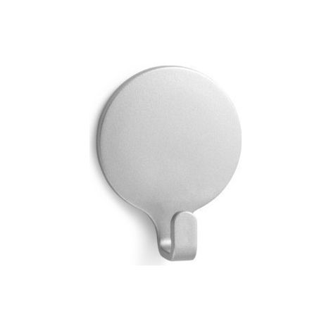 Colgador Hogar 53X42X17Mm Adhesivo Circular Plastico Cromo/Mate 2170-7+ Inofix