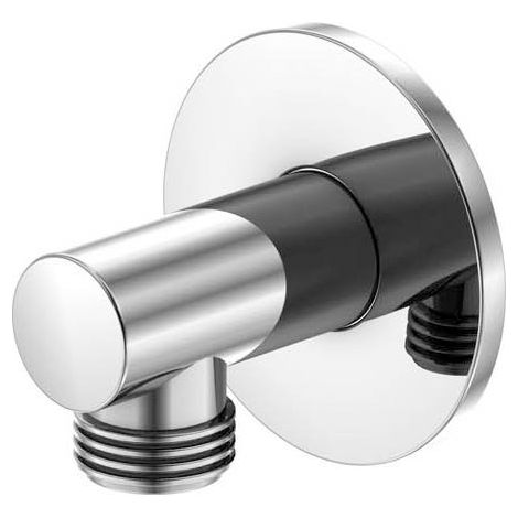 Steinberg Serie 100 coude de connexion murale 1001660 chromé , DN 15, à sécurité intrinsèque contre le refoulement (1/3)