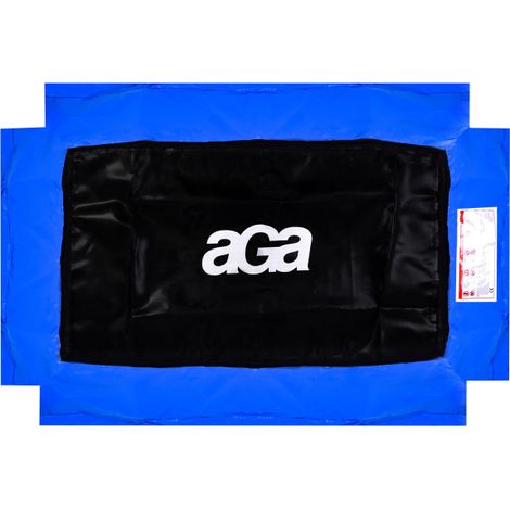 Aga Cubierta de muelles para trampolín rectangular 122x183 cm Azul