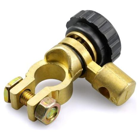Coupe Circuit Batterie 12V, Interrupteur Terminal Connexion, Cosses Batterie 12V pour Voiture Camion Bateau Véhicule 15.5-17mm (1/5)